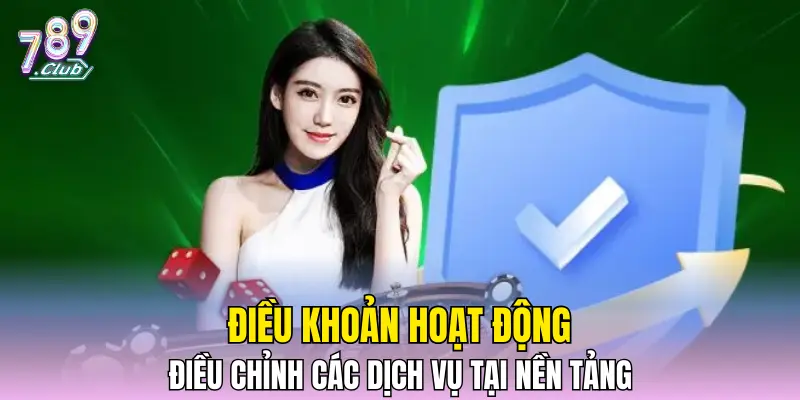 Điều khoản hoạt động điều chỉnh các dịch vụ tại nền tảng 