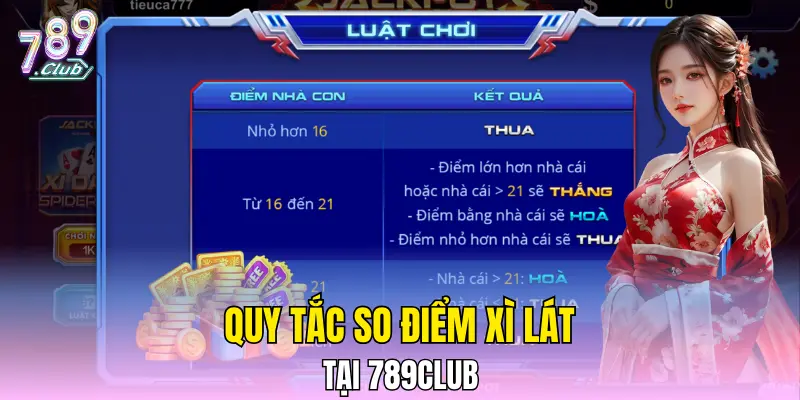 Quy tắc so điểm Xì Lát tại 789CLUB Quy tắc so điểm Xì Lát tại 789CLUB